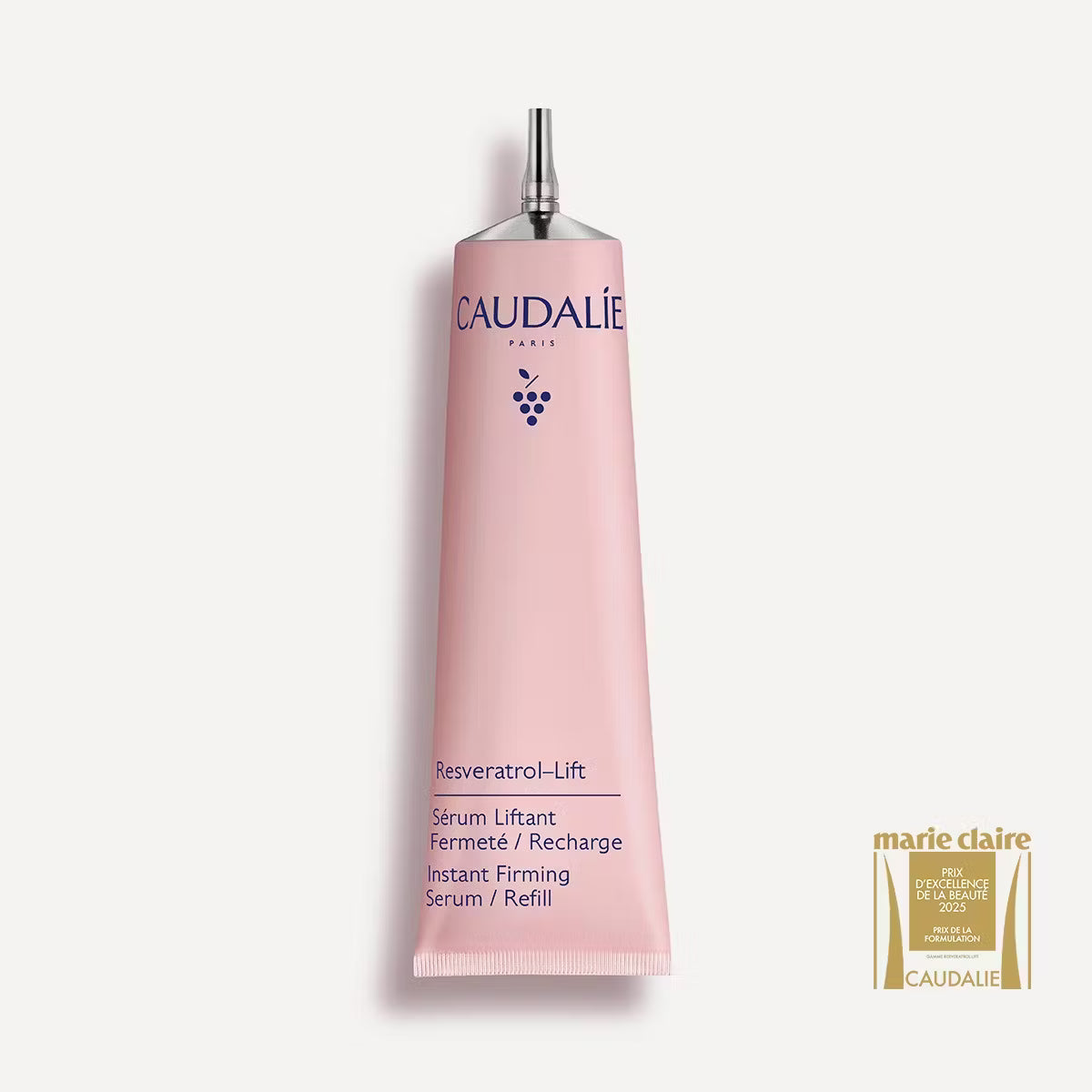 Caudalie Sérum Lifting Firmeza con Resveratrol, Alternativa al Retinol - Recarga
