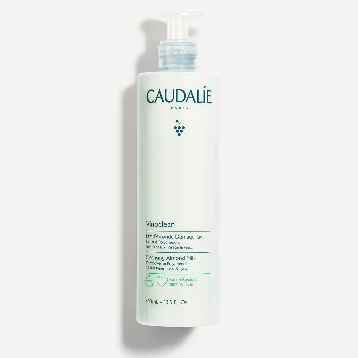 Caudalie Vinoclean Leche de Almendras Desmaquillante 400ml