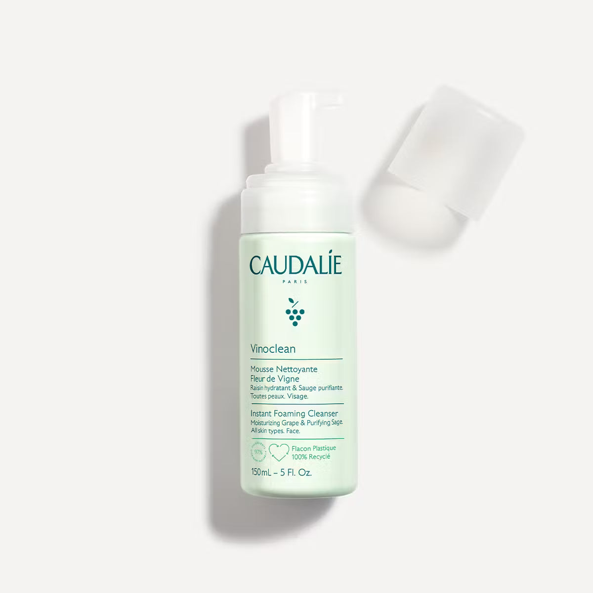 Caudalie Espuma Limpiadora Fleur de Vigne con Camomila