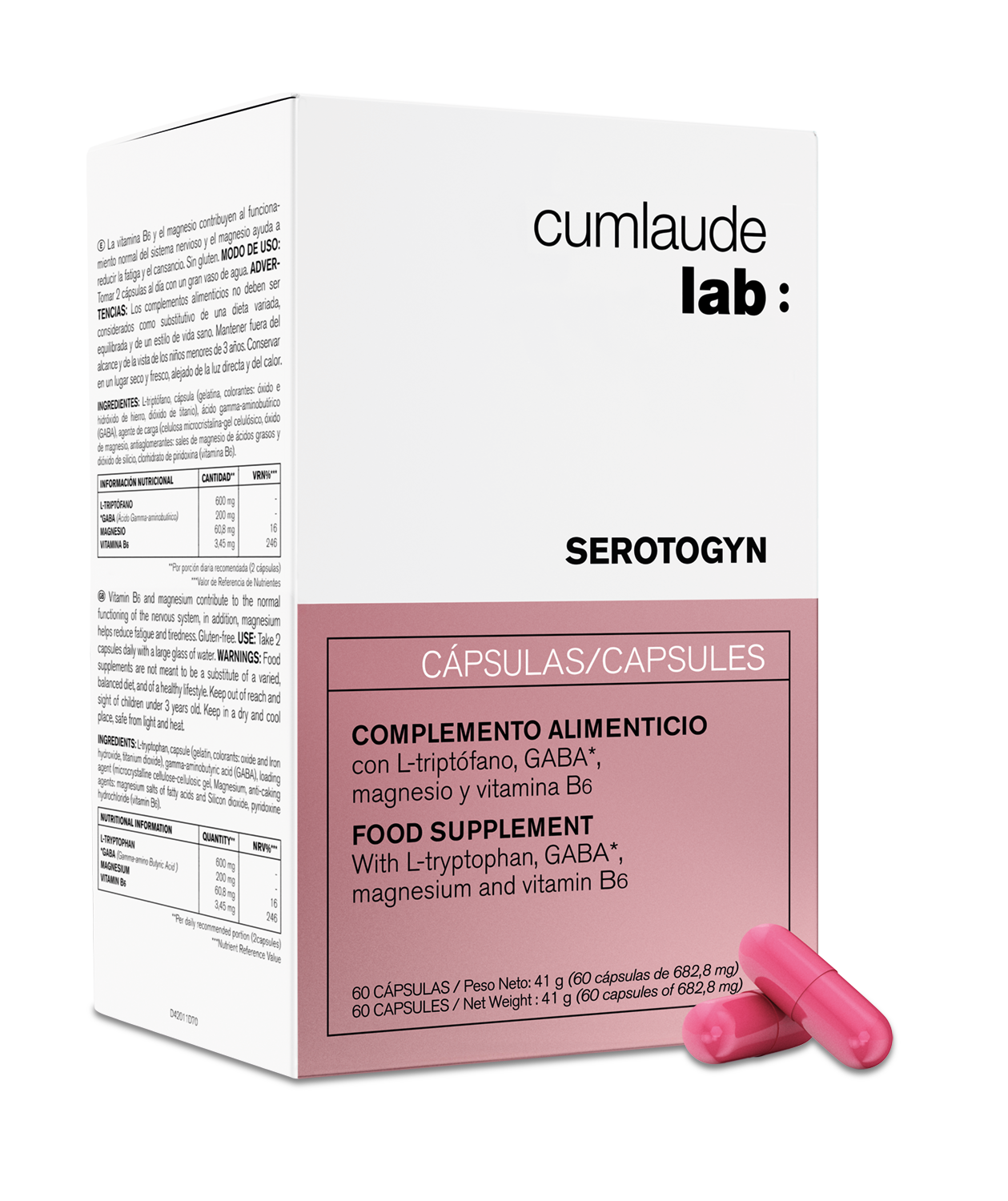 Cumlaude Lab Gynelaude Serotogyn 60 capsulas