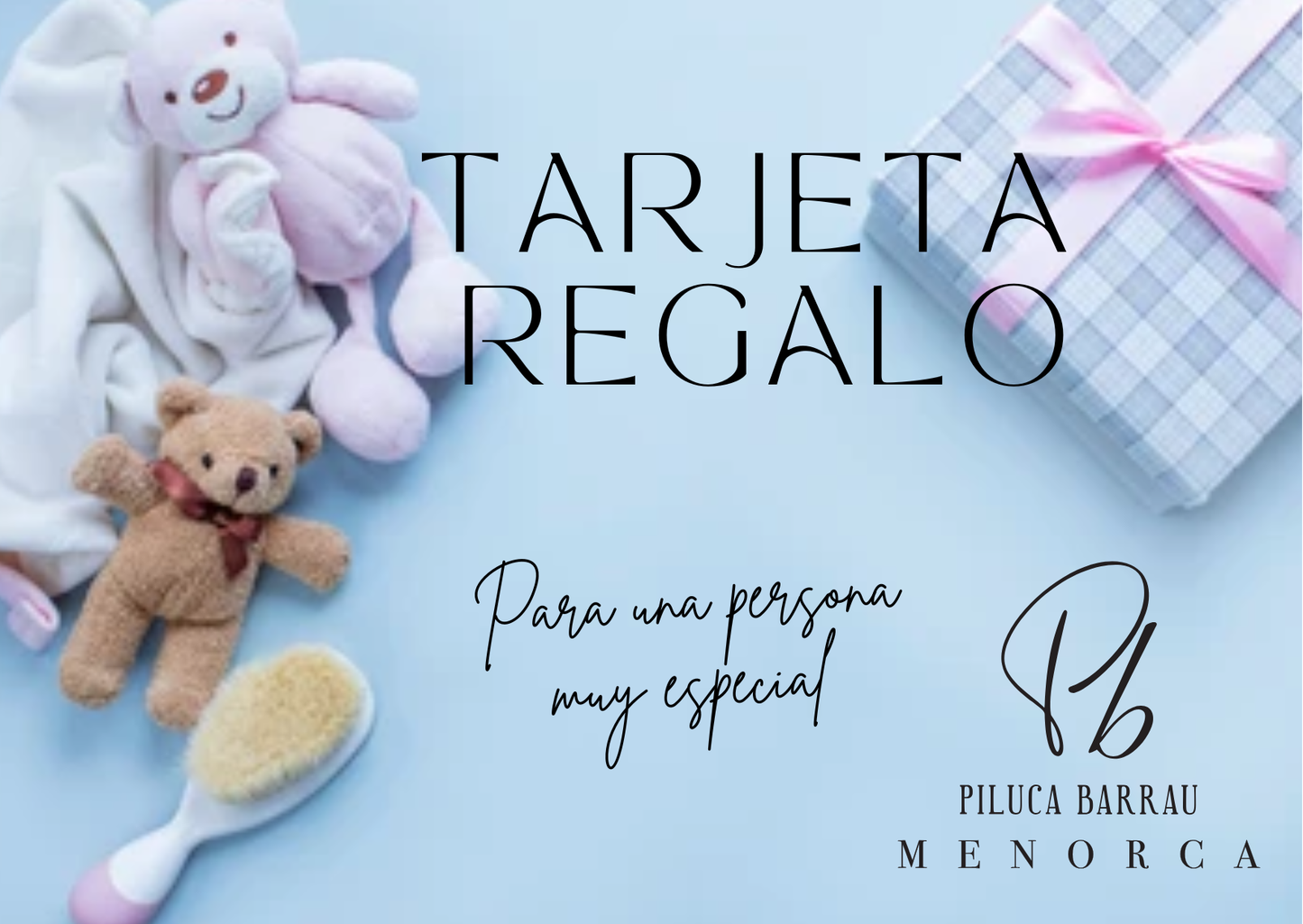 Tarjetas regalo PB