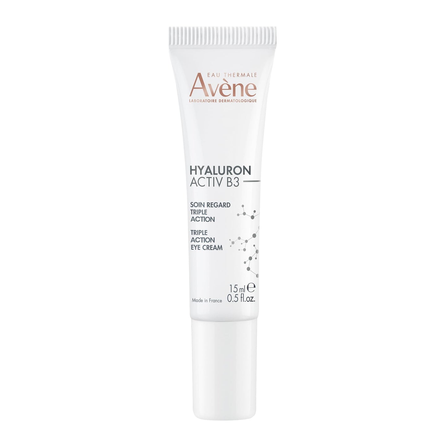 Avene Hyaluron Activ B3 Cuidado de Ojos Triple Corrección, 15 ml.