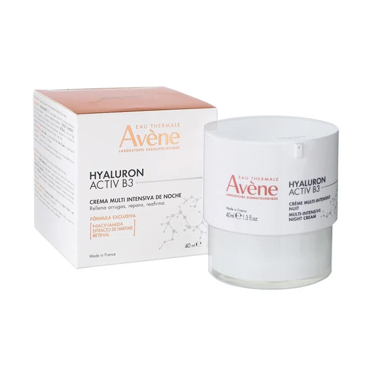 Avène Hyaluron Activ B3 Crema de Noche Multi-intensiva, 40 ml