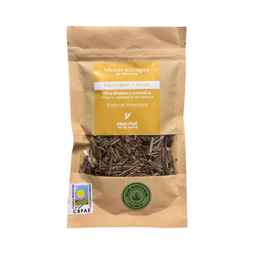 Infusion ecologica de Menorca Equilibrio y Relax Marc Moll