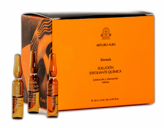 ARTURO ALBA Solucion exfoliante quimica 20 ampollas de 1,5 ml