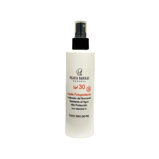 PB Menorca Aceite fotoprotector SPF 30