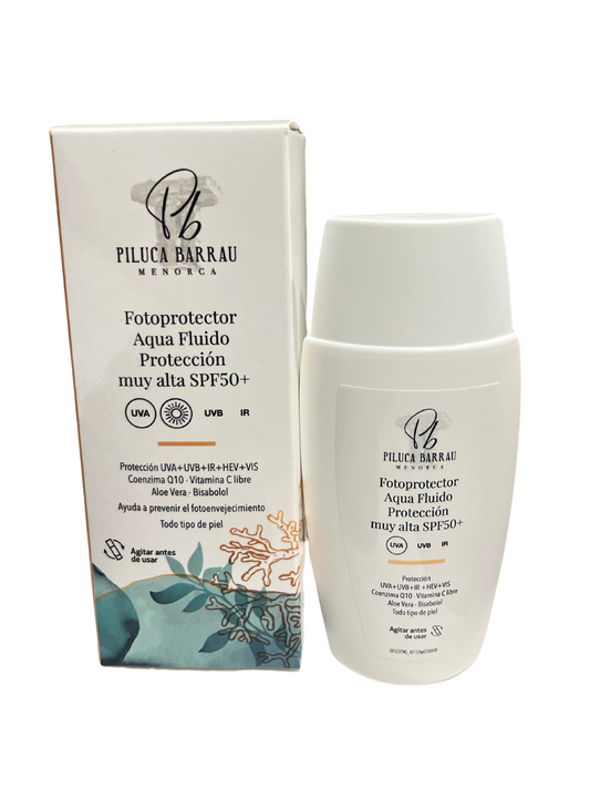 Fotoprotector Aqua Fluido SPF50 PB Menorca