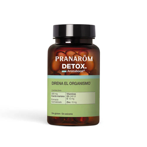 Pranarom Aromaboost Detox 60 Cápsulas