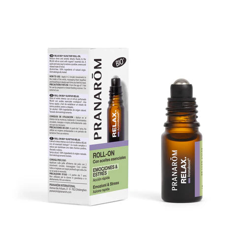 Pranarom Aromaboost Roll On Relax Bio 5 ml - Bio