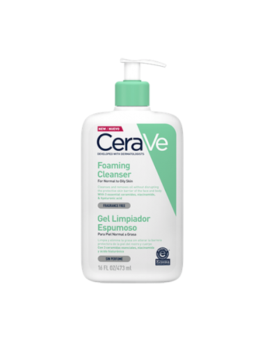 CeraVe Gel Limpiador Espumoso