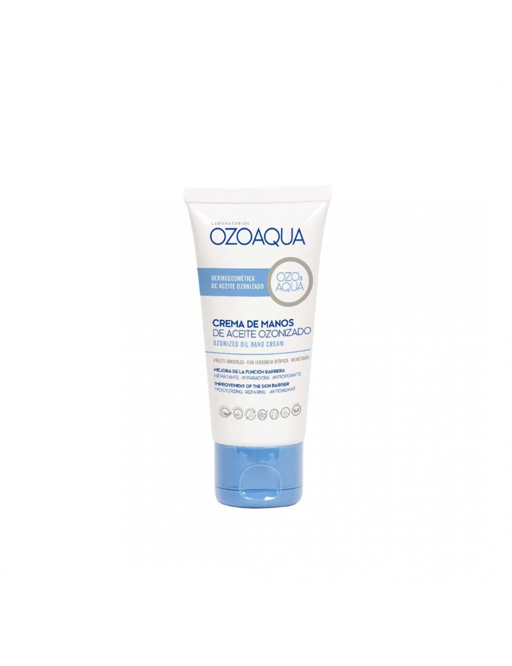 Ozoaqua crema de manos de aceite ozonizado
