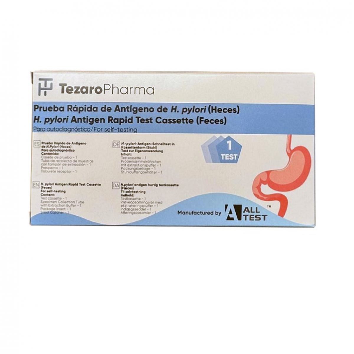 TEST PHARMA HELICOBACER PYLORI (H. PYLORI) EN HECES
